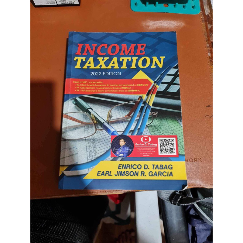 Income Taxation 2022 by Tabag | Shopee Philippines