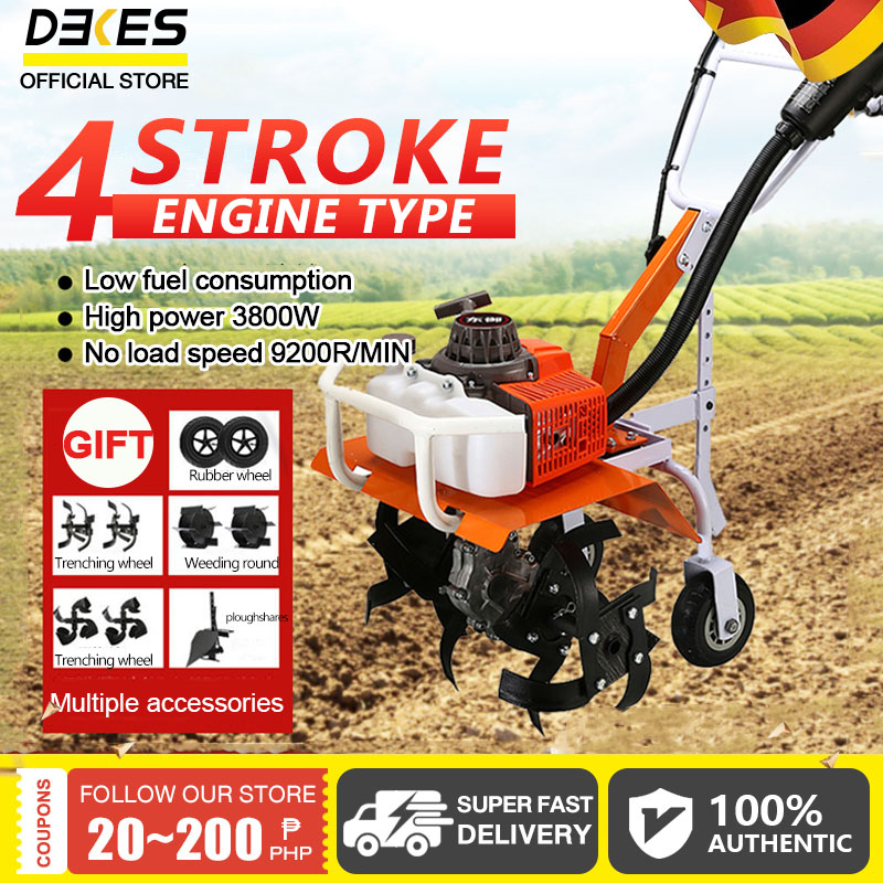 Rotary cultivator Scarifier gasoline Micro cultivator mower rotary