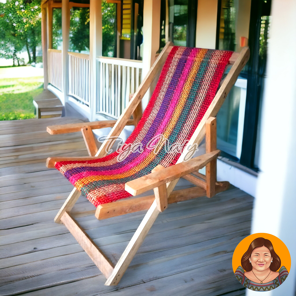 ABACA FOLDING CHAIR Camping Beach Furniture Bicol Shopee Philippines