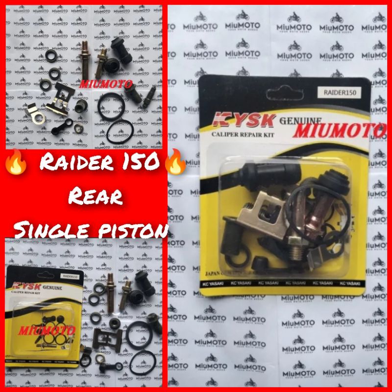RAIDER 150 (REAR) / Shogun Pro Rear / XRM Trinity Rear Caliper Repair