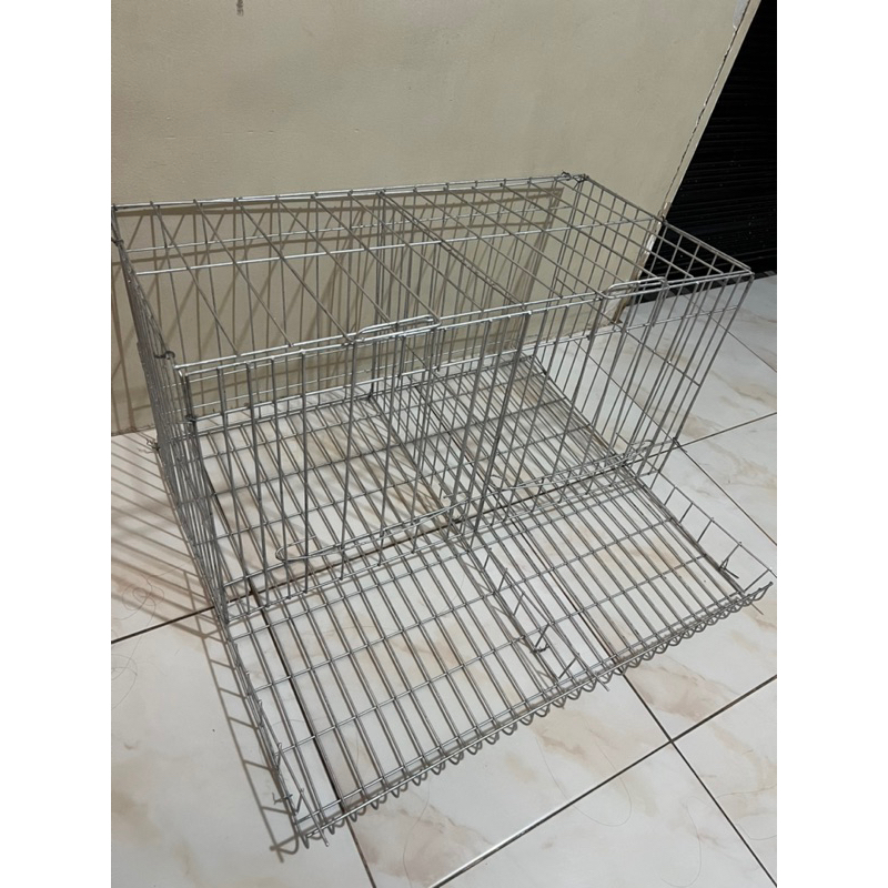 2 doors batterycage for texas 100 galvanize PINOY MADE NOT CHINA