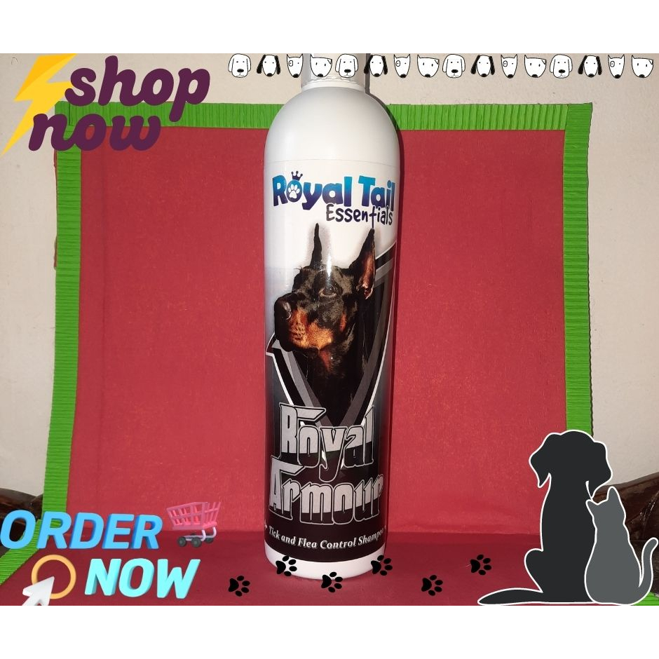 Royal Tail Essentials Royal Armour Tick and Flea Control Shampoo For