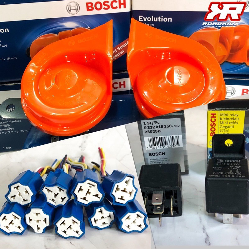 BOSCH EVOLUTION HORN, SOCKET & RELAY Shopee Philippines