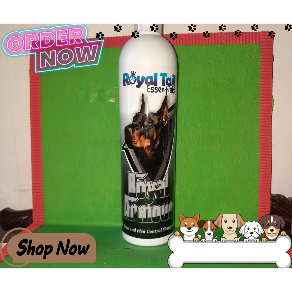 Royal Tail Essentials Royal Armour Tick and Flea Control Shampoo For