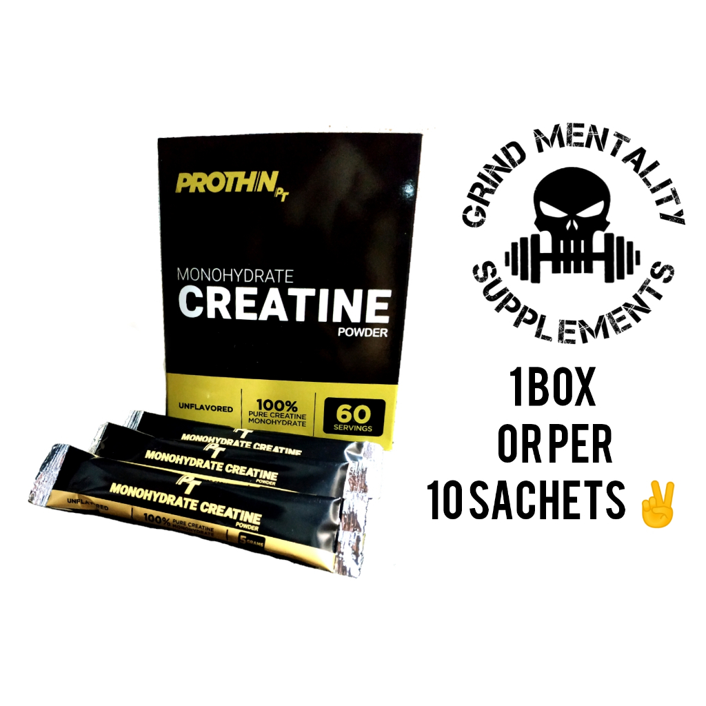 PROTHIN CREATINE MONOHYDRATE 60 sachet | Shopee Philippines