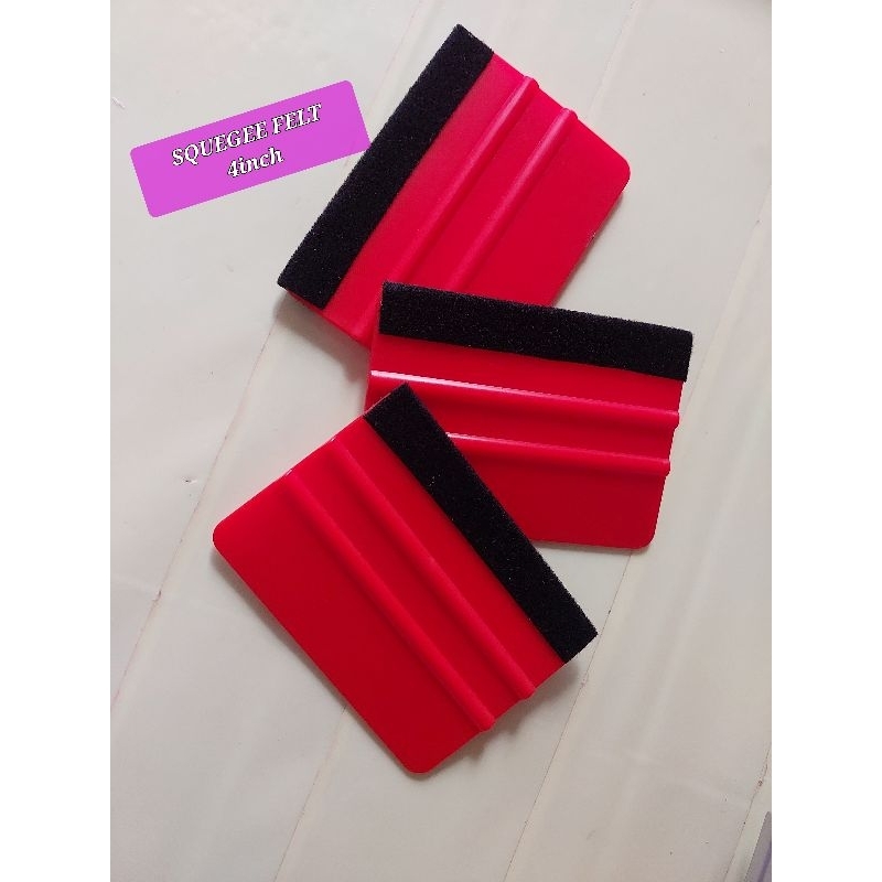 Squeegee Felt 4inch for Applying Automotive Graphics, Decals, Vinyl
