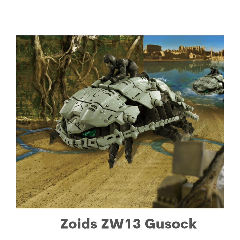 Takara Tomy Zoids ZW13 Gusock Model Kits Collectibles Shopee Philippines