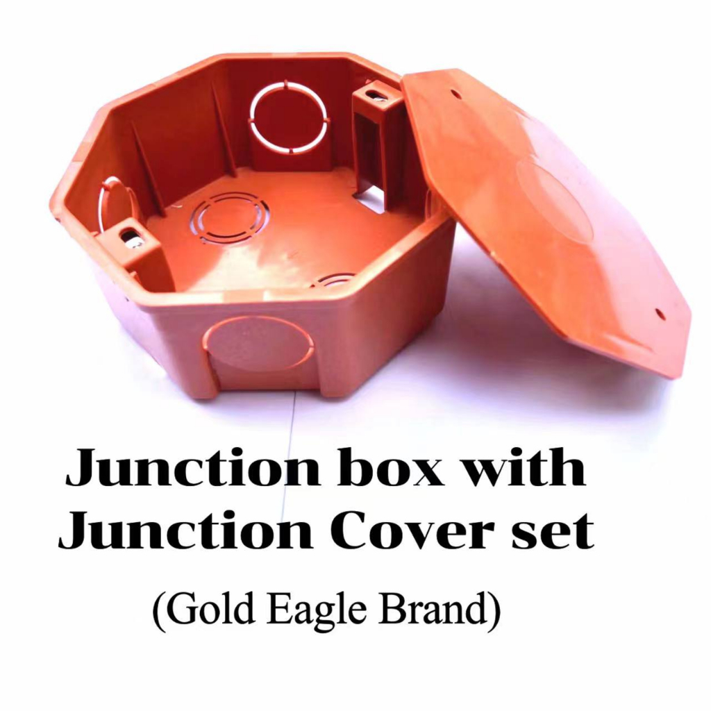 PVC orange Junction box/ Junction box cover for electrical. Shopee Philippines