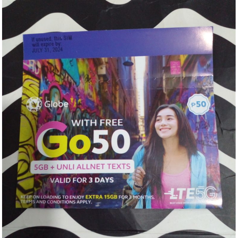 GLOBE 5G PREPAID VANITY SIM (BATCH 3) Shopee Philippines