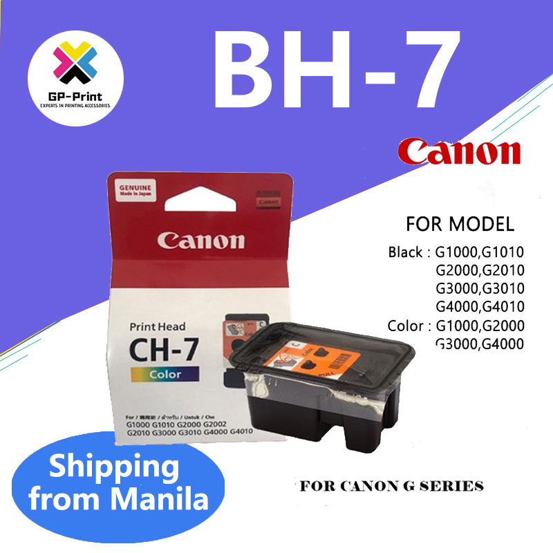 Canon CA91 CA92 genuine BH-7 CH-7 For Canon Pixma G4000 G4010 G3000 G2000  G1010 G3010 G2010 Printer
