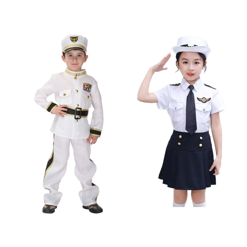 Seaman Boy&Girl Halloween Costume For Kids | Shopee Philippines