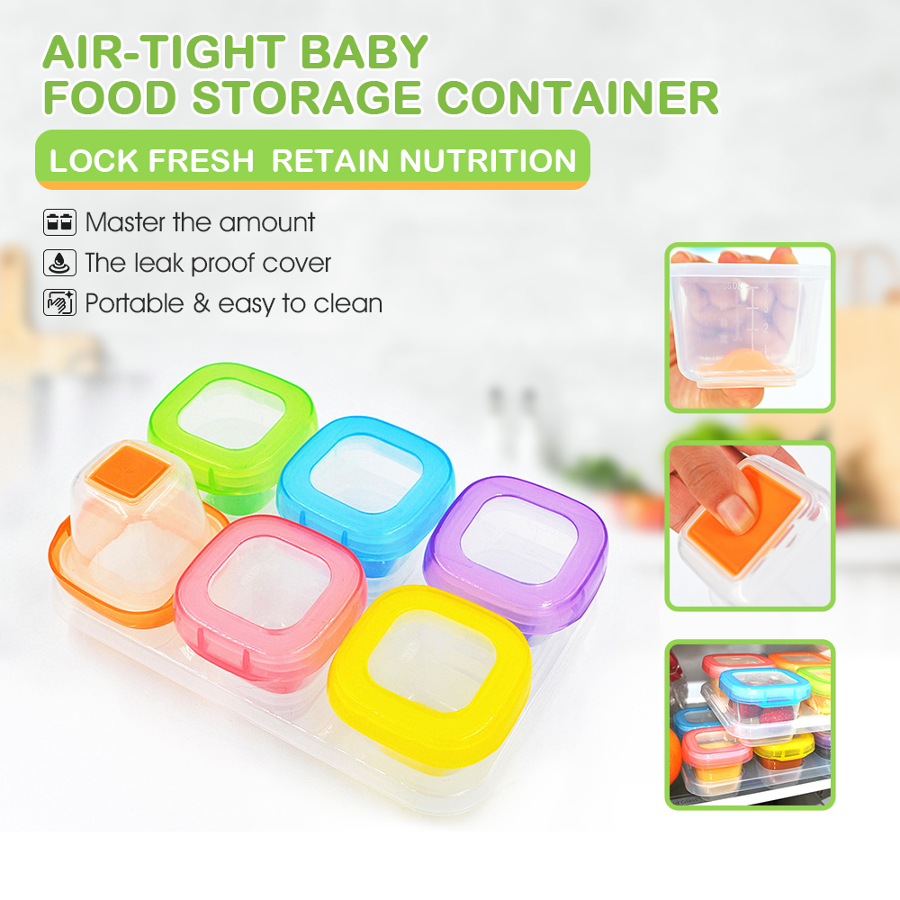 Baby Food Storage Container BPA Free Baby Food Freezer Storage