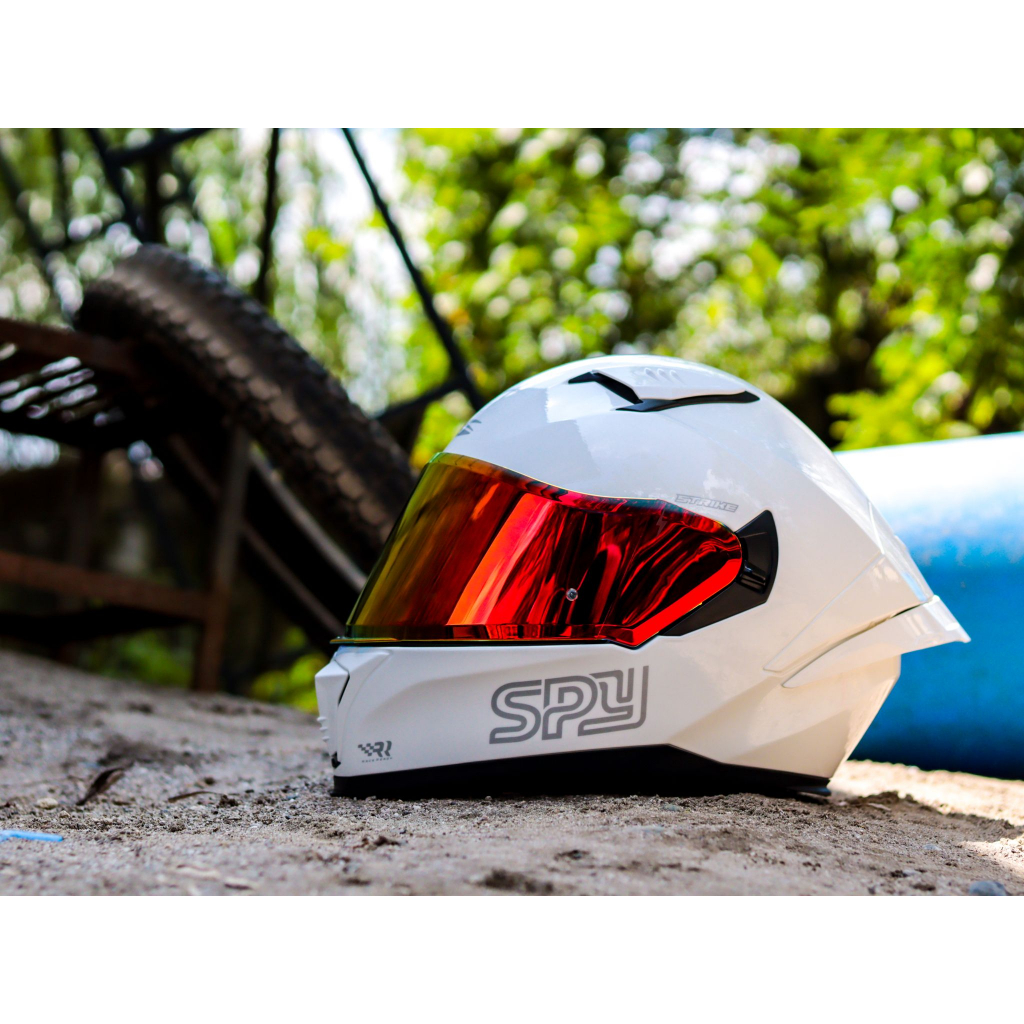 SPYDER HELMET SPY STRIKE PD 100 FR ARTIC WHITE | Shopee Philippines