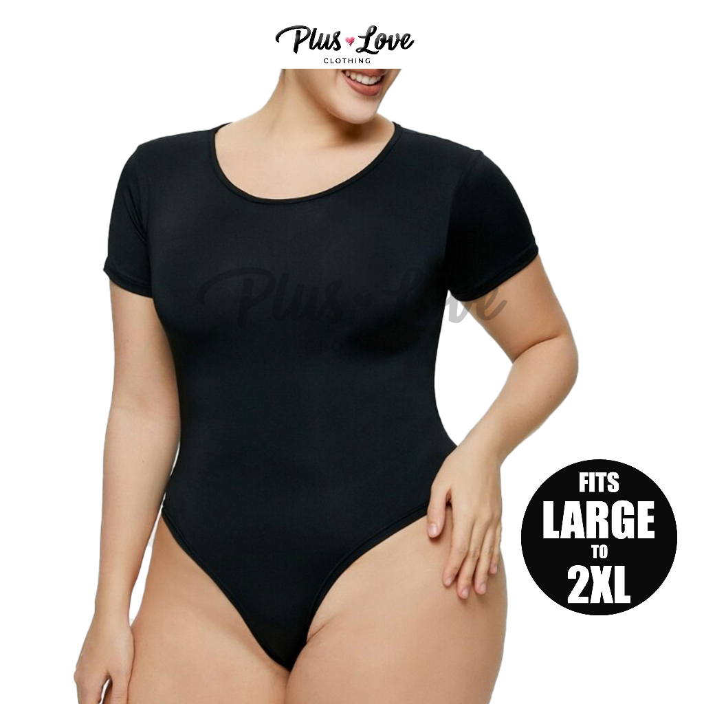 Shop body suit plus size for Sale on Shopee Philippines