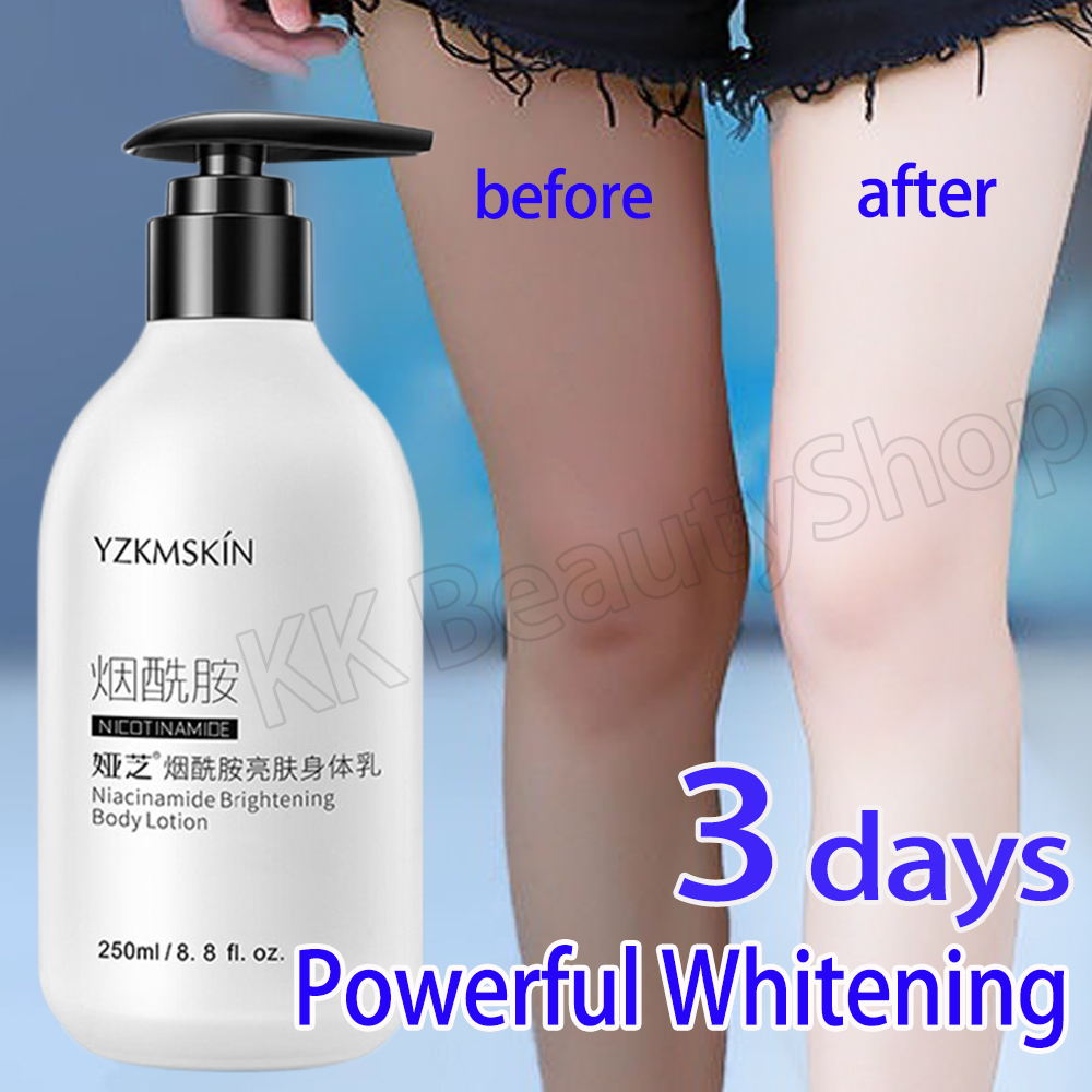 Niacinamide Whitening Body Lotion Moisturizing Skin Care Healthy