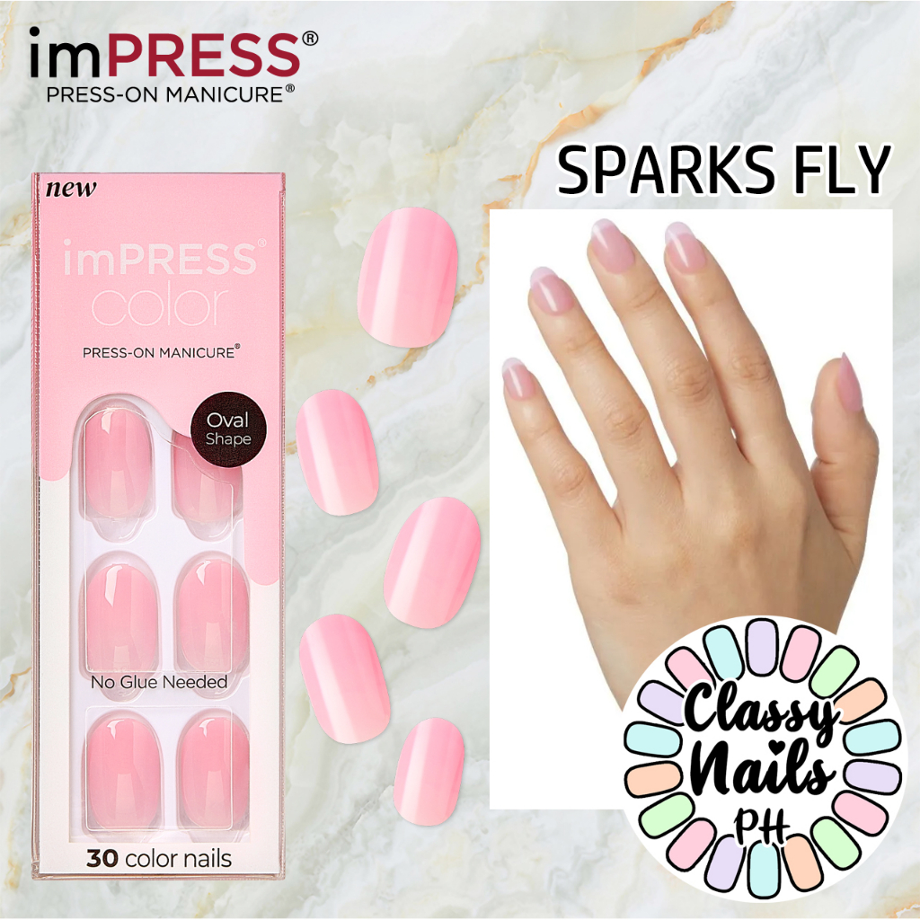 Sparks Fly • ImPress • Press On Nails • Manicure • Branded High Quality ...