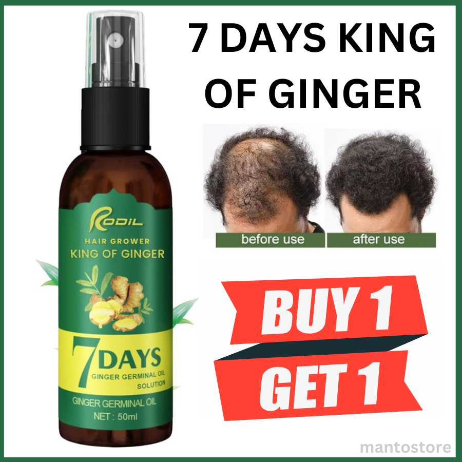 Rodil 7 Days King Of Ginger Hair Nourishing Oil 7 Days Germinal Essence Growth Shopee Philippines 1016