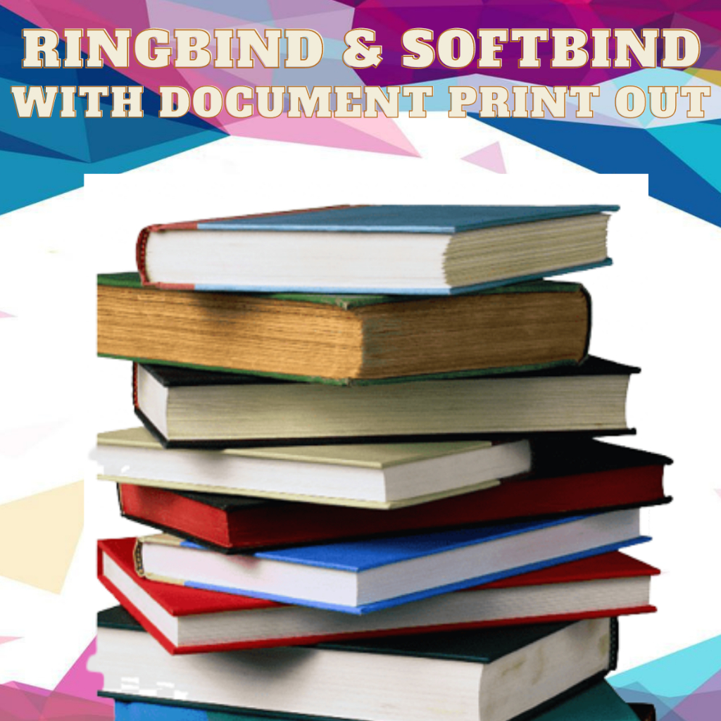 Soft Bind | Book Binding Services | with Document print out A4 Size ...