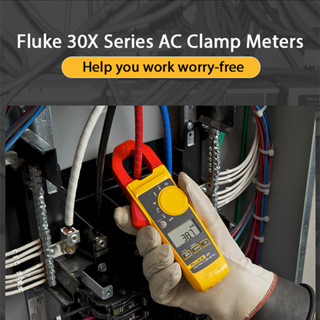 FLUKE 302+ Clamp Meter 400A 30mm Big Clamp Mouth 1.8% Accuracy for ...