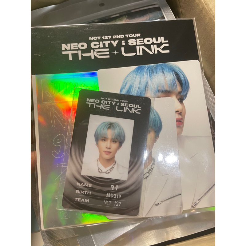 Nct Jungwoo Neo City Seoul The Link Id Card Deco Sticker Set