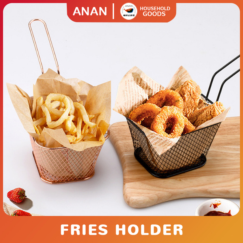 Fried Basket Strainer American Fries Holder Fries Basket Strainer For ...
