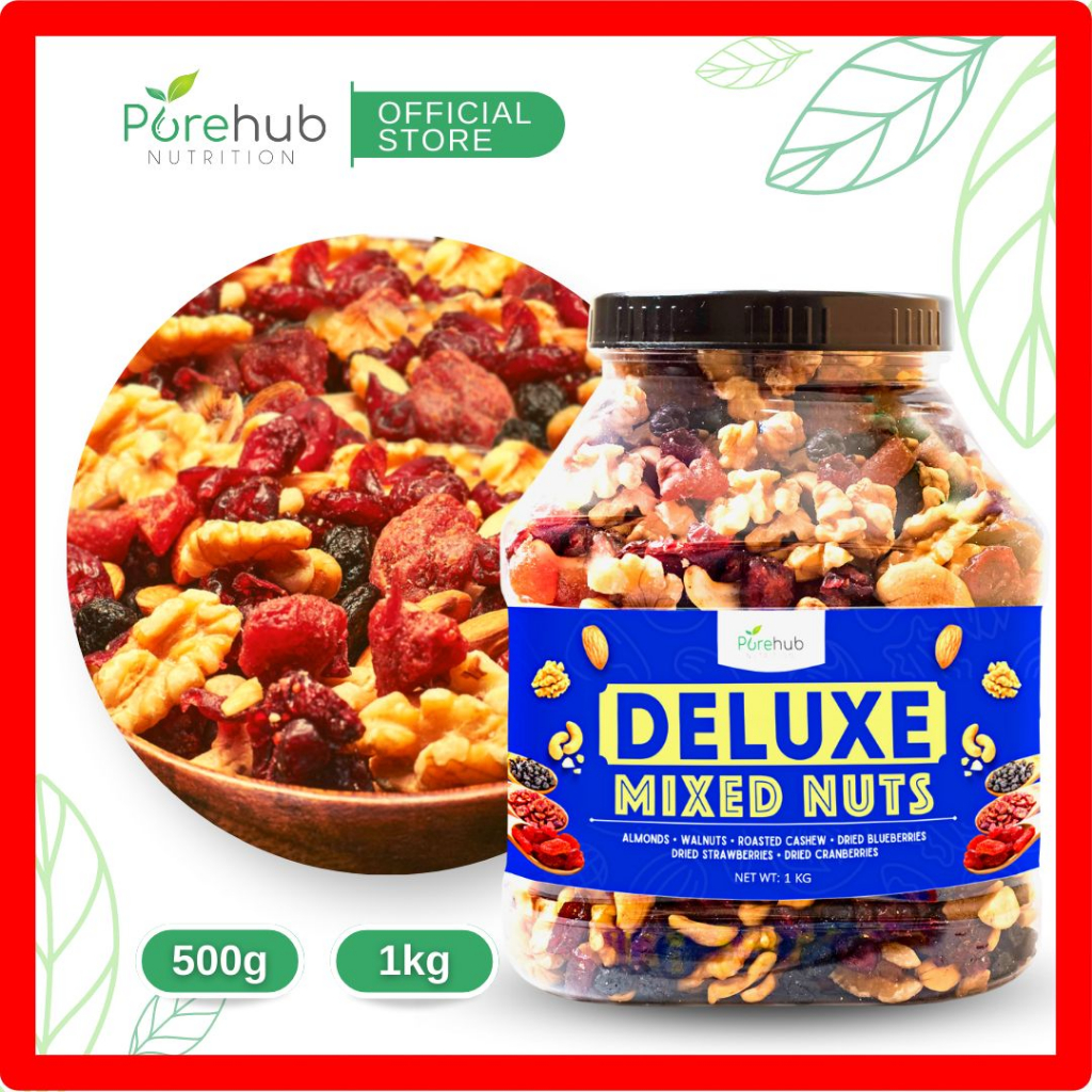 Purehub Deluxe Mixed Nuts in a Jar | Shopee Philippines