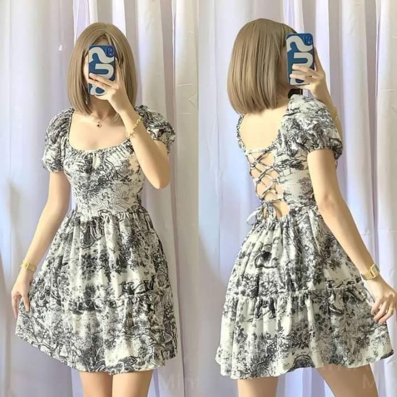 Mini dress shopee sale