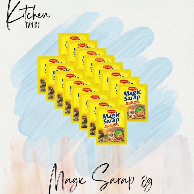 Maggi Magic Sarap All In One Seasoning Granules 8g X 16 Sachets Shopee Philippines 9611