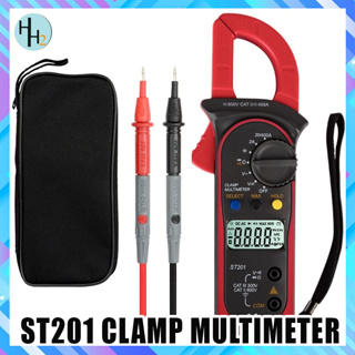 St201 Digital Multimeter Clamp Ammeter Transistor Tester Voltage