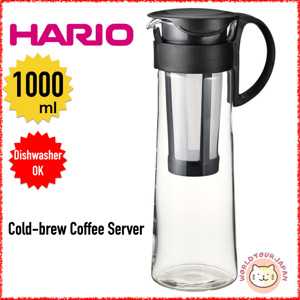HARIO Coldbrew Coffee Server Pot / 1000ml / MCPN14B/ Dishwasher OK