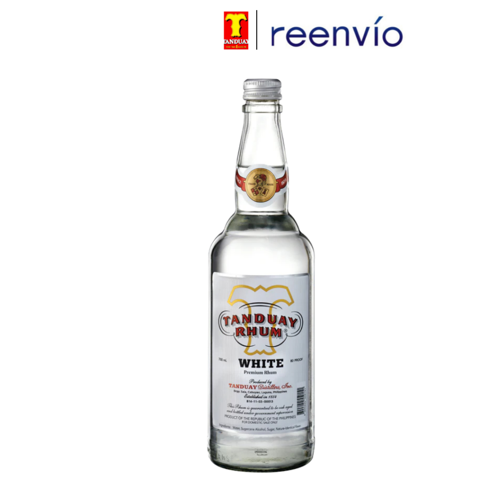 Tanduay Rhum White 750ml | Shopee Philippines