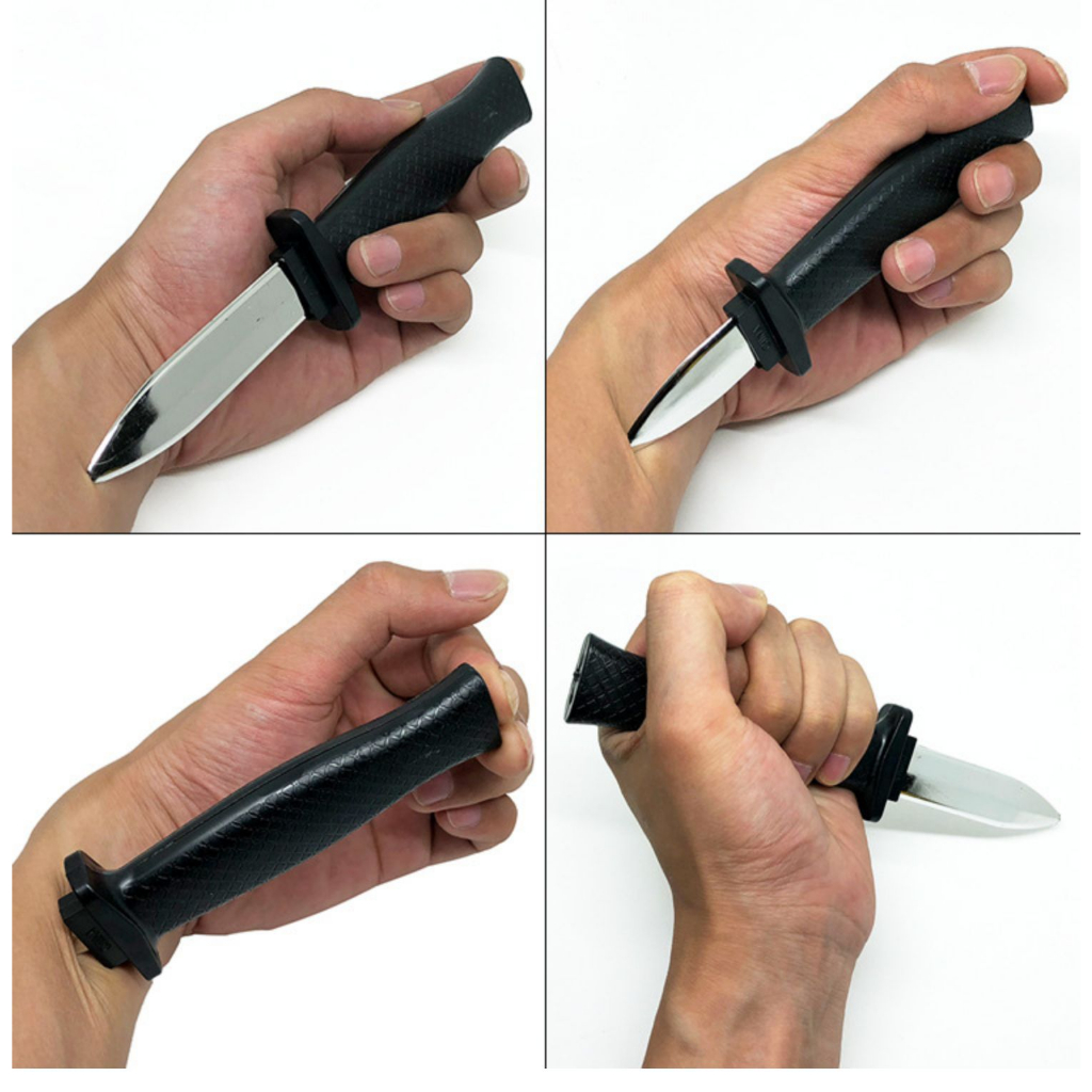 Shrink Plastic Knife Retractable Fake Knife Toys for Kids Prank Toys