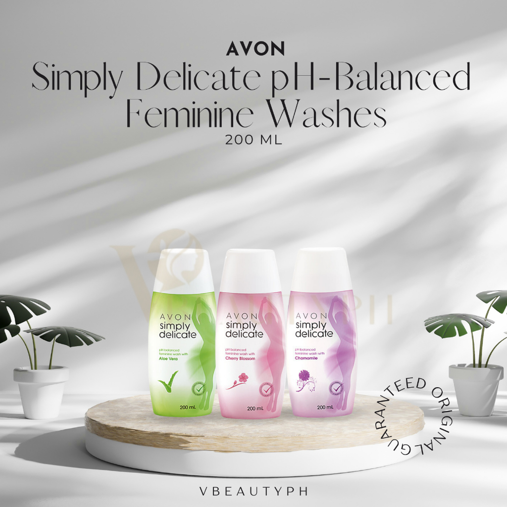 AVON Simply Delicate pHBalanced Feminine Washes 200ml or 400ml New