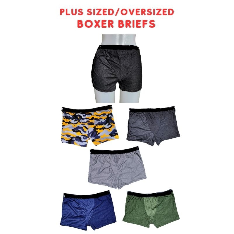 Men's Oversized/Plus Size Boxer Briefs Shopee Philippines