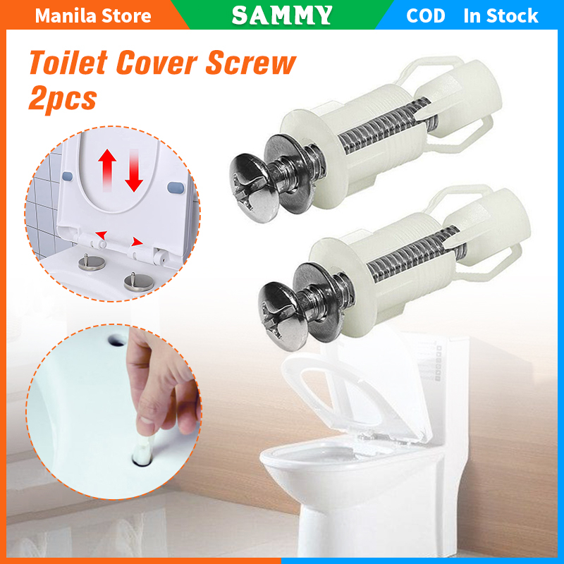 Nylon Expansion Screws Toilet Bowl Bolt Kit Home Hardware Replacement