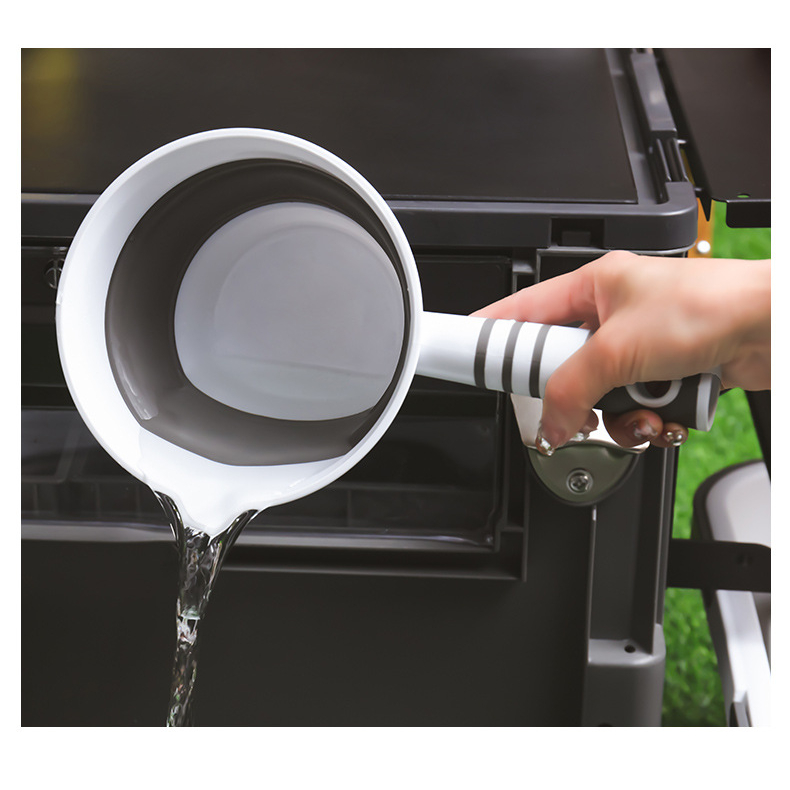 LHK 1pc Collapsible Water Dipper Home Water Laddle Travel Friendly ...