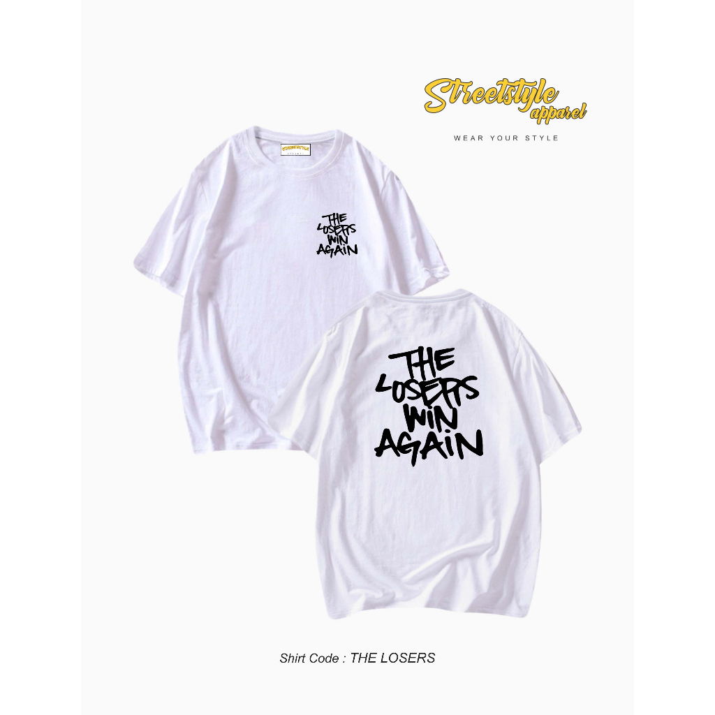 THE LOSERS WIN AGAIN // Streetstyle Apparel | Shopee Philippines