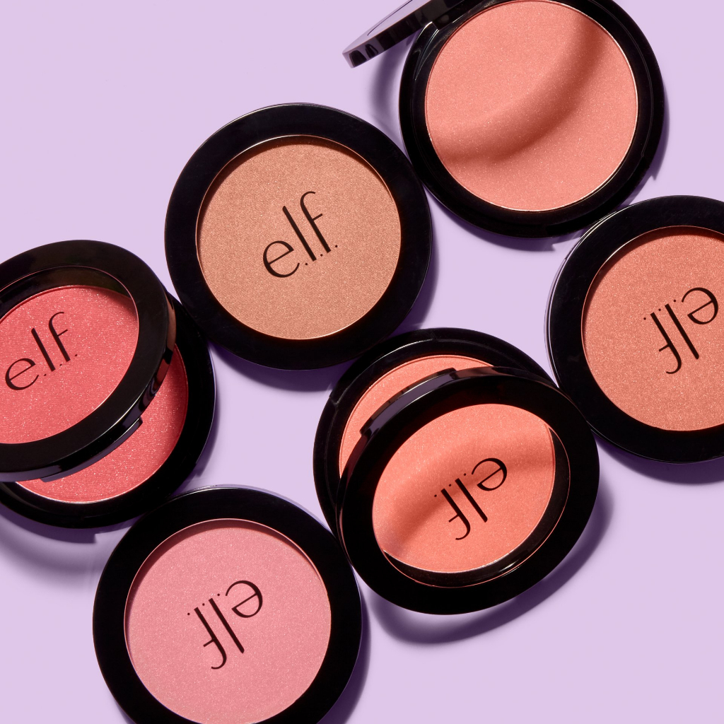 Elf Cosmetics Primer Infused Powder Blush Bronzer Long Lasting Cheek