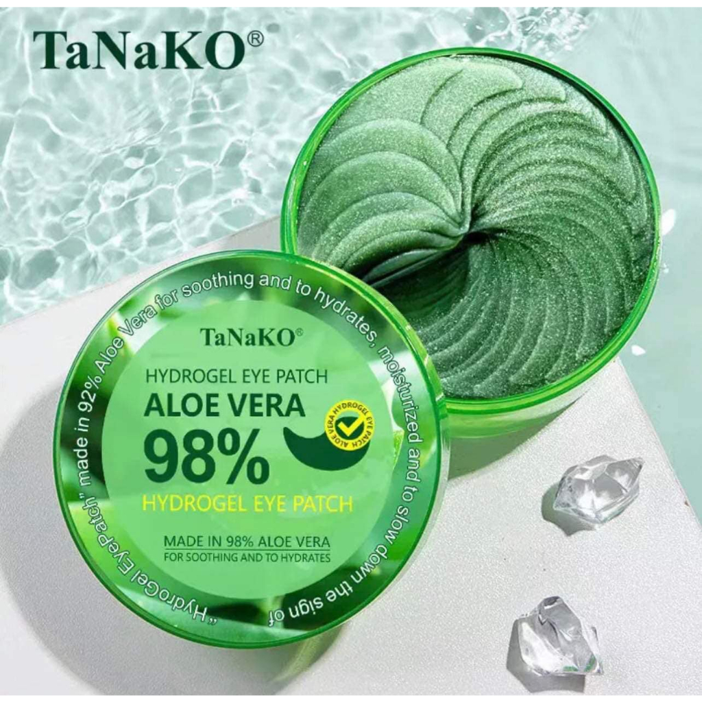 Tanako Aloe Vera Hydrogel Eyepatch with collagen Shopee Philippines