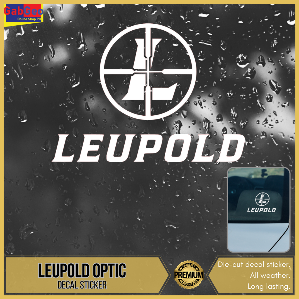 Leupold Optic Sticker Red Dot Optic Sticker Sope Sticker All Weather
