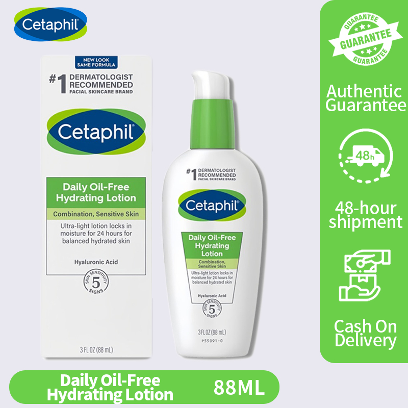 Cetaphil Daily OilFree Hydrating Lotion Fragrance Free with Hyaluronic
