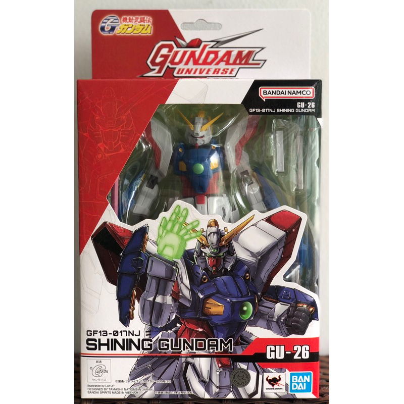 BANDA GUNDAM UNIVERSE GU26 SHINING GUNDAM Shopee Philippines