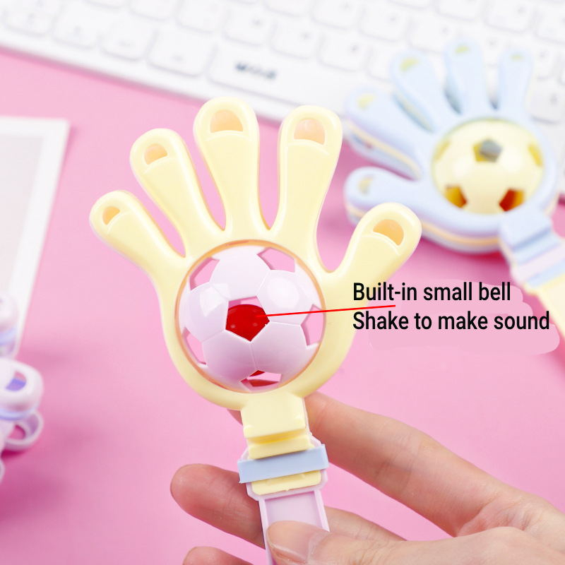 Toddler Toys Palm Clapper Rattle Toys for Kids Shaker Rhythm Instrument ...