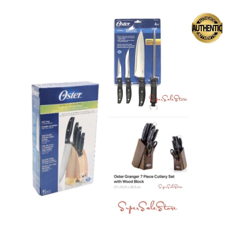 Oster Granger Knife Set Shopee Philippines