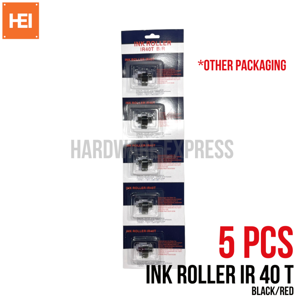 Printing Calculator Ink Roller Replacement IR 40 T IR40T Black/Red