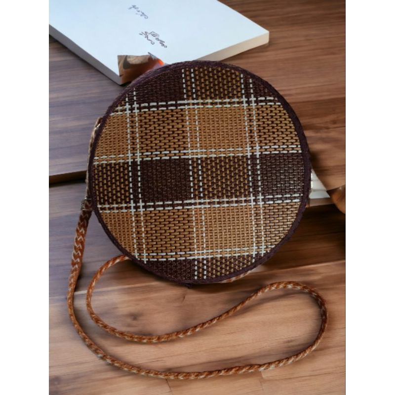 Banig Round Sling Bag Native Sling Bag Shopee Philippines