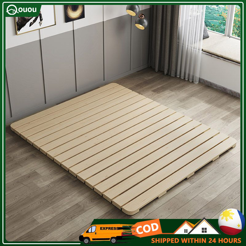 Board Wood Tatami Bed 120/150/180CM Spinal Protection Waist Support