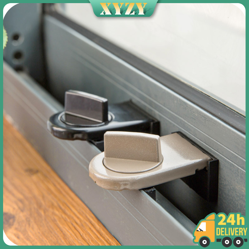 Child safety window lock translation push pull window safety lock alloy ...