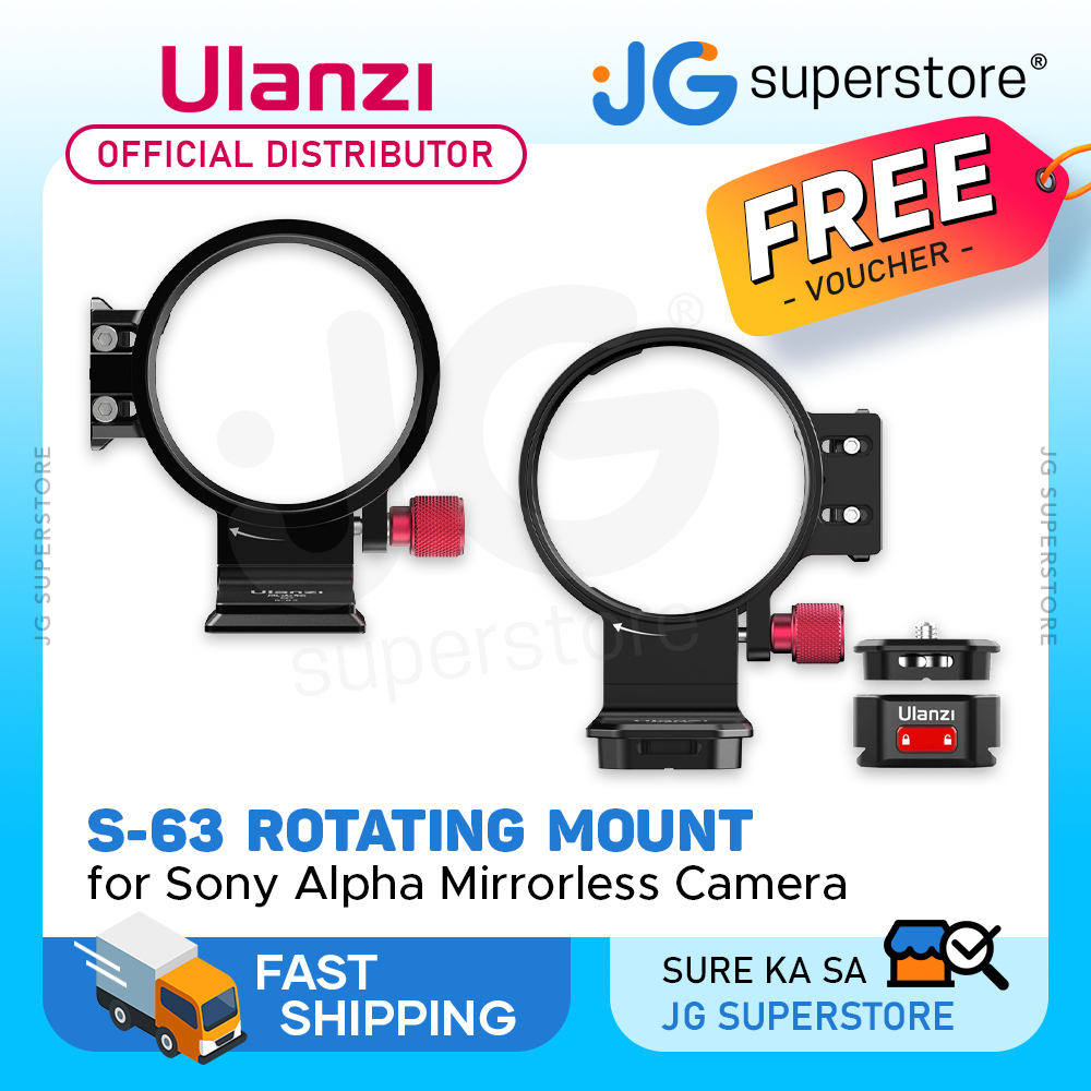 Ulanzi S-63 Rotatable Horizontal-to-Vertical Camera Mount Plate Kit for ...