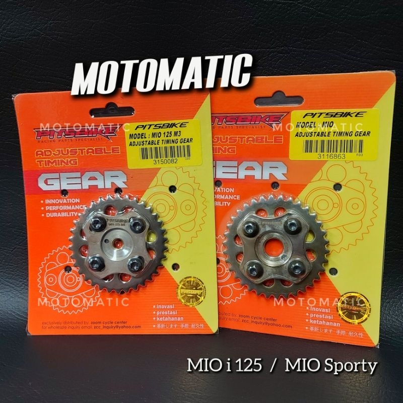 MIO i 125 M3 / MIO Sporty / Soulty Pitsbike Cam Gear / Camshaft
